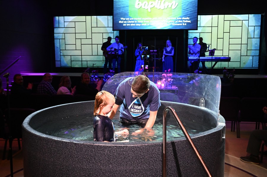 Random picture from 2021 Easter Baptisms